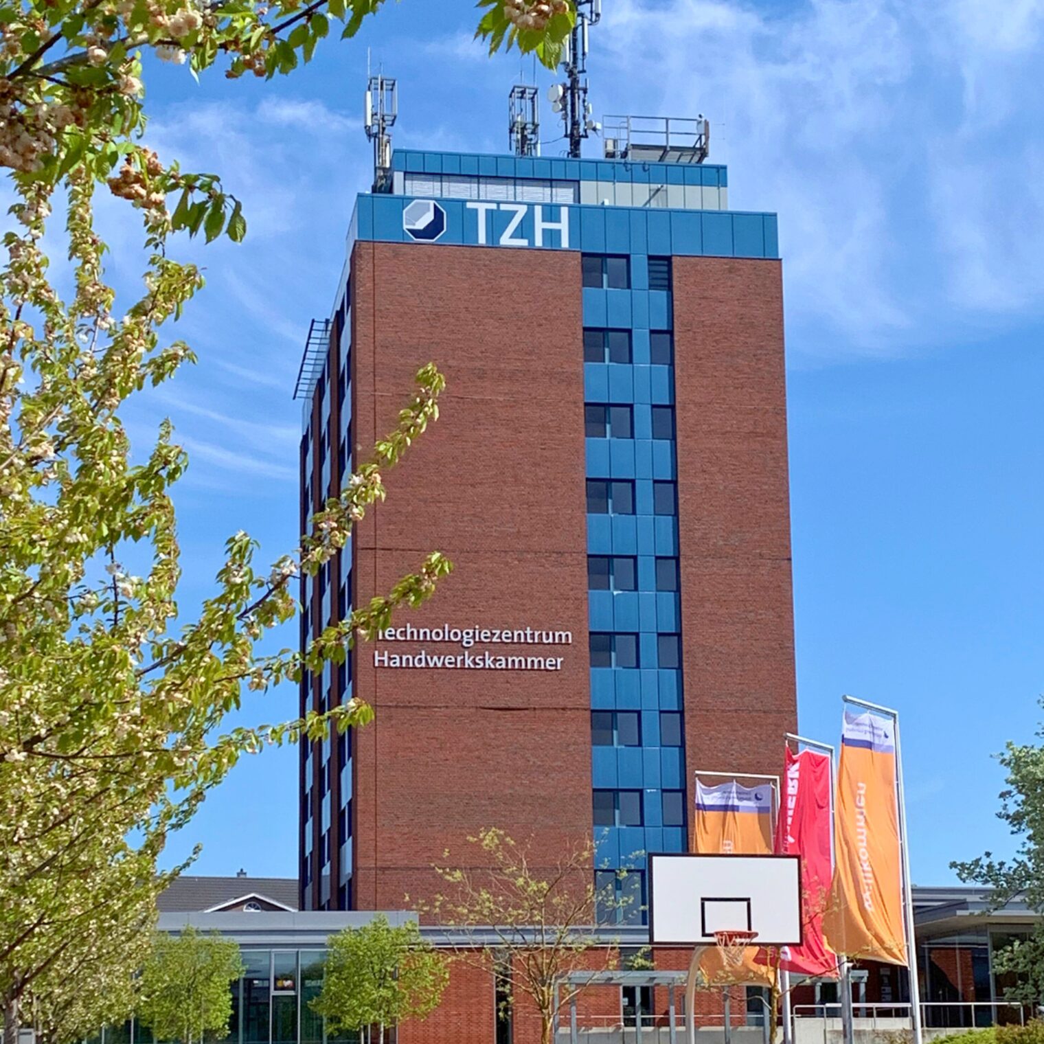 Außenansicht des Gästehauses - TZH Lüneburg